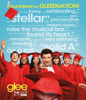 Glee Seasons 1-6 dvd poster