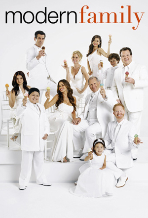 Modern Family Seasons 1-6 dvd poster