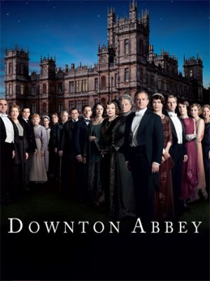 Downton Abbey Seasons 1-5 dvd poster