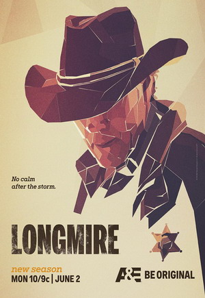 Longmire Season 3 dvd poster