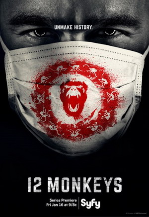 12 Monkeys Season 1 dvd poster