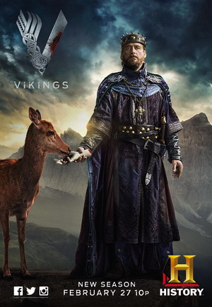 Vikings Seasons 1-3 dvd poster