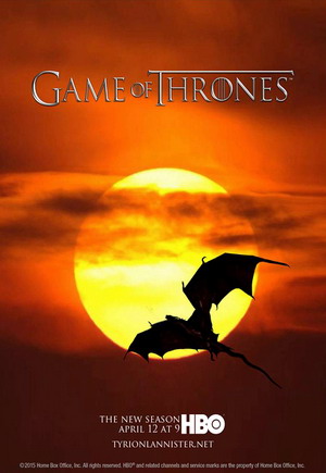 Game Of Thrones Season 5 dvd poster